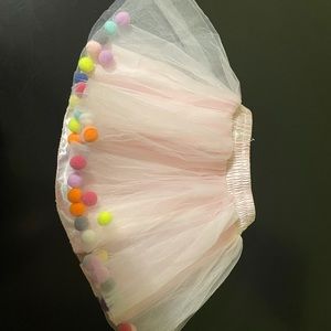 Birthday tutu skirt for girl size 3T